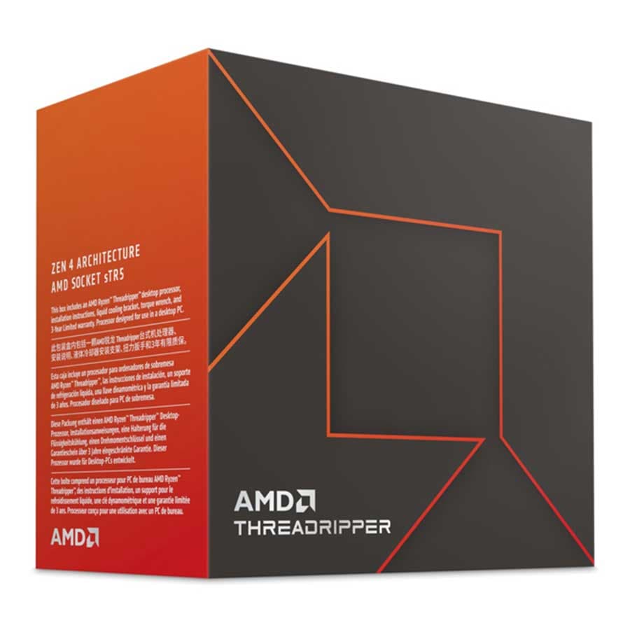 سی پی یو باکس ای ام دی مدل Ryzen Threadripper 7960X