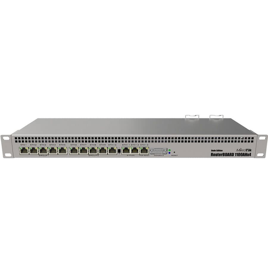 روتر رکمونت و گیگابیت میکروتیک مدل RB1100AHx4