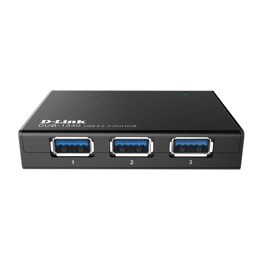 هاب 3.0 USB چهار پورت دی لینک مدل DUB-1340