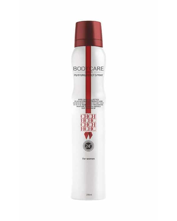 اسپری خوشبو کننده بدن زنانه بادی کر Body Care رایحه سی اچ Carolina Herrera CH حجم 200ml