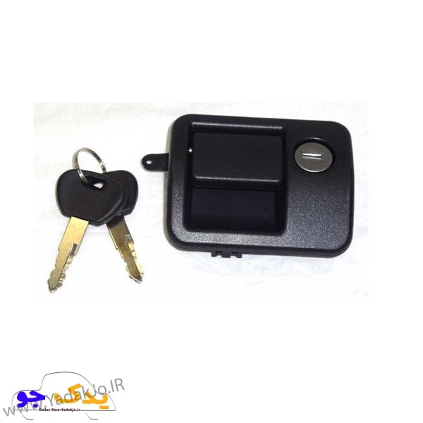دستگیره درب داشبورد سمند قفل دار سوییچی