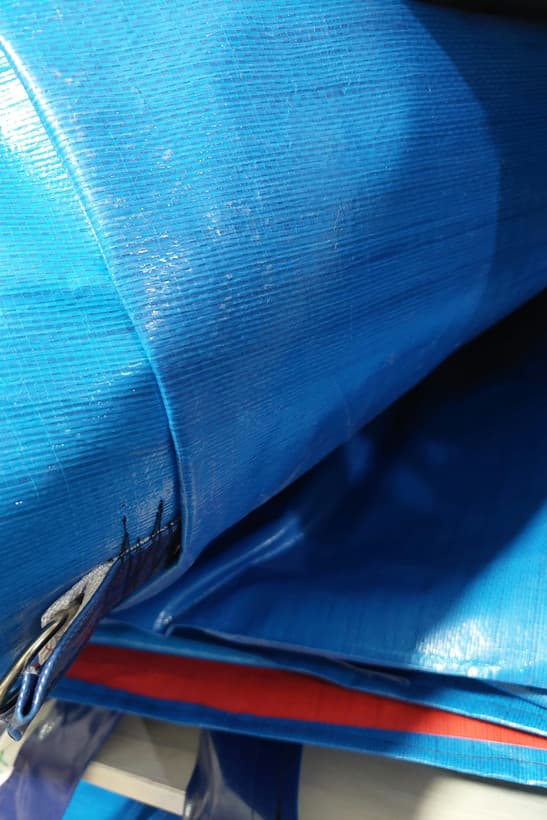 چادر خاور گونی آبی ۴×۶ ضد آب سفارشی دوز Chador6×4