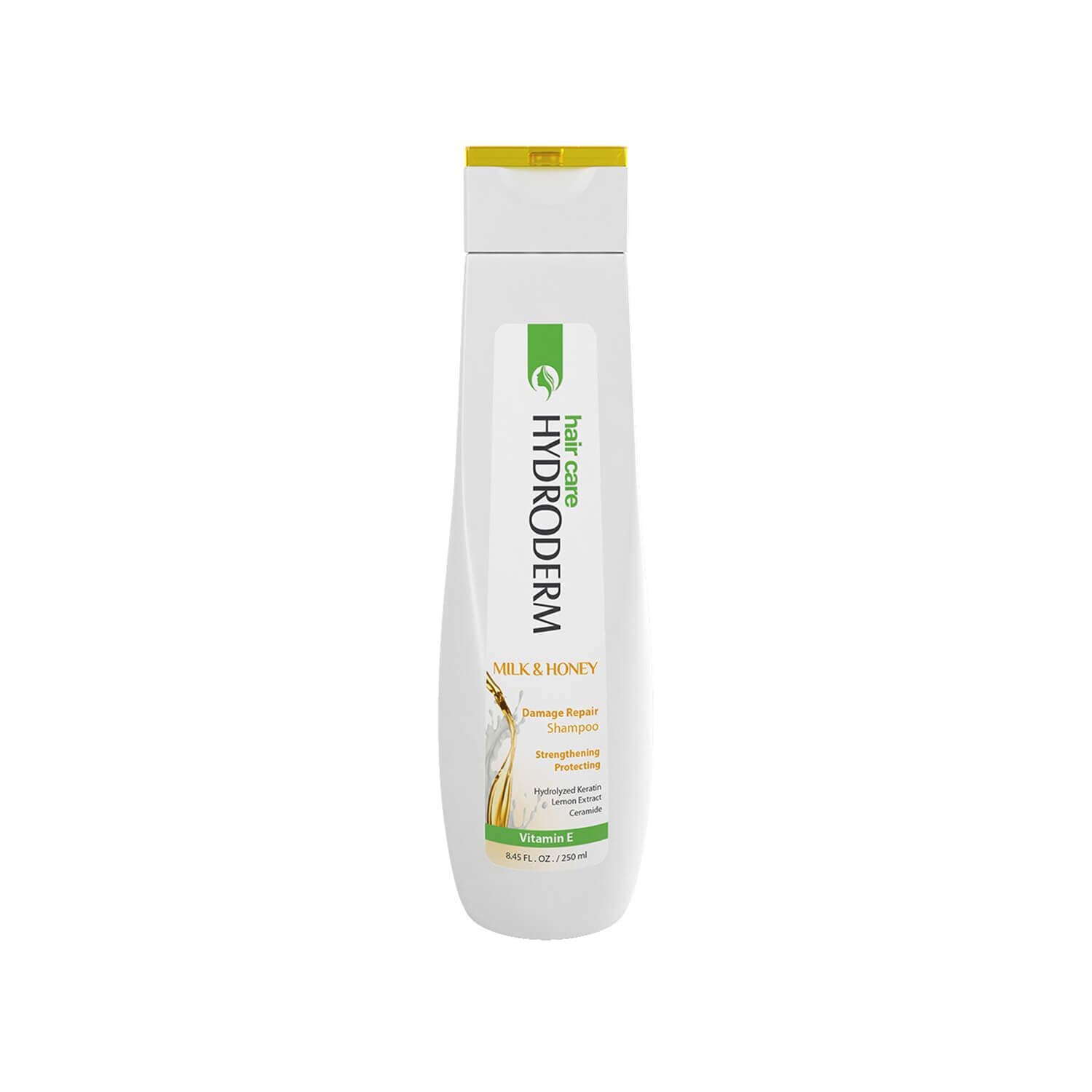 شامپو ترمیم کننده مو شیر و عسل HYDRODERM 250ml