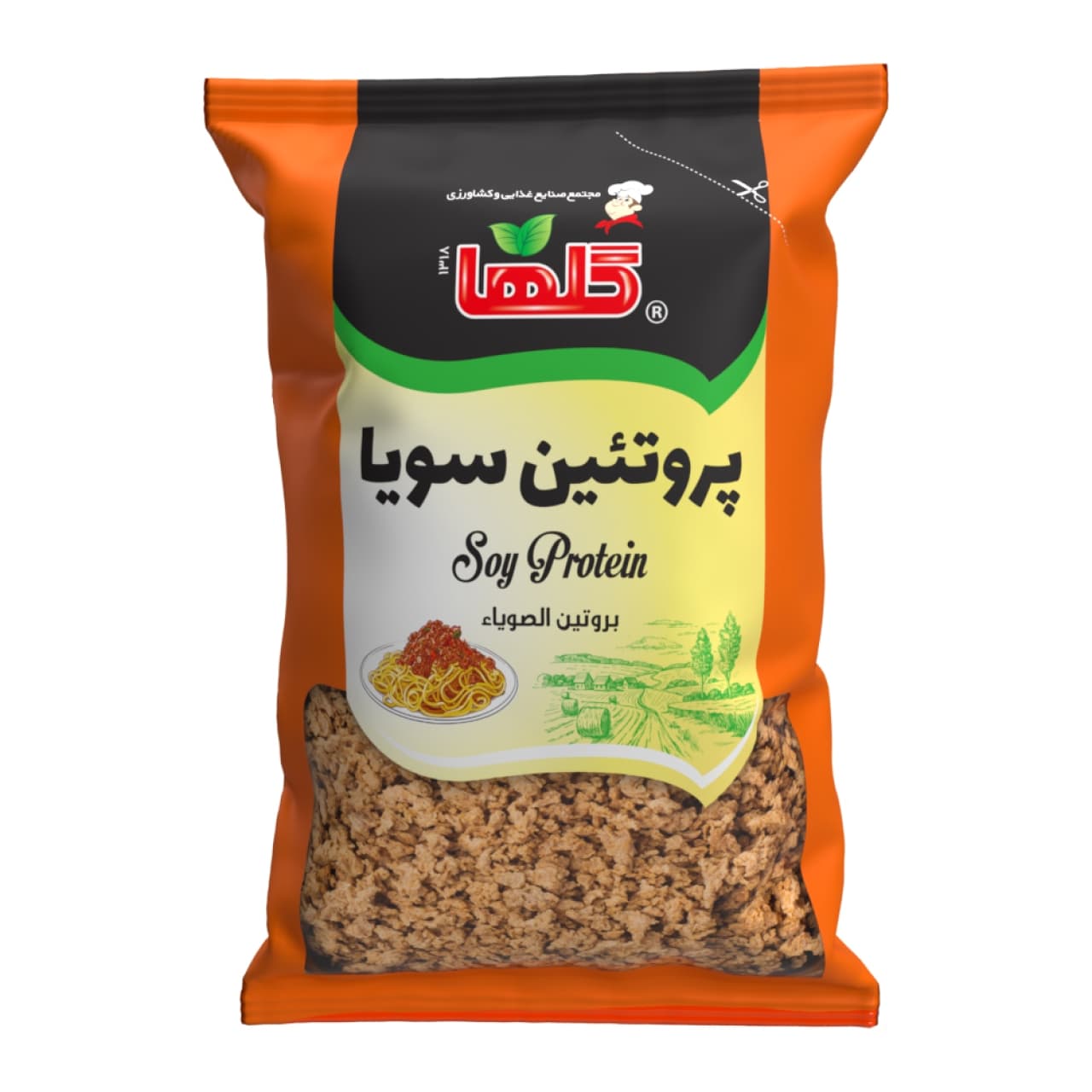 سویا گلها حجم200 گرم – سلفون