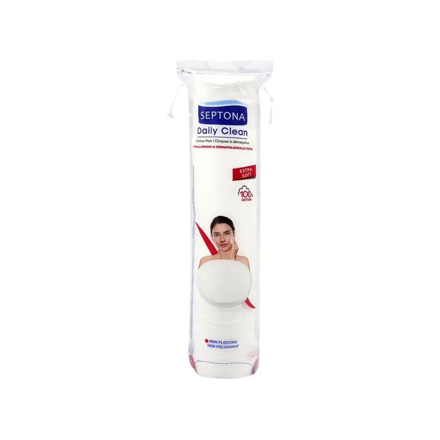 پد پاک کننده آرایش دو طرفه سپتونا مدل Daily Clean بسته 100 عددی