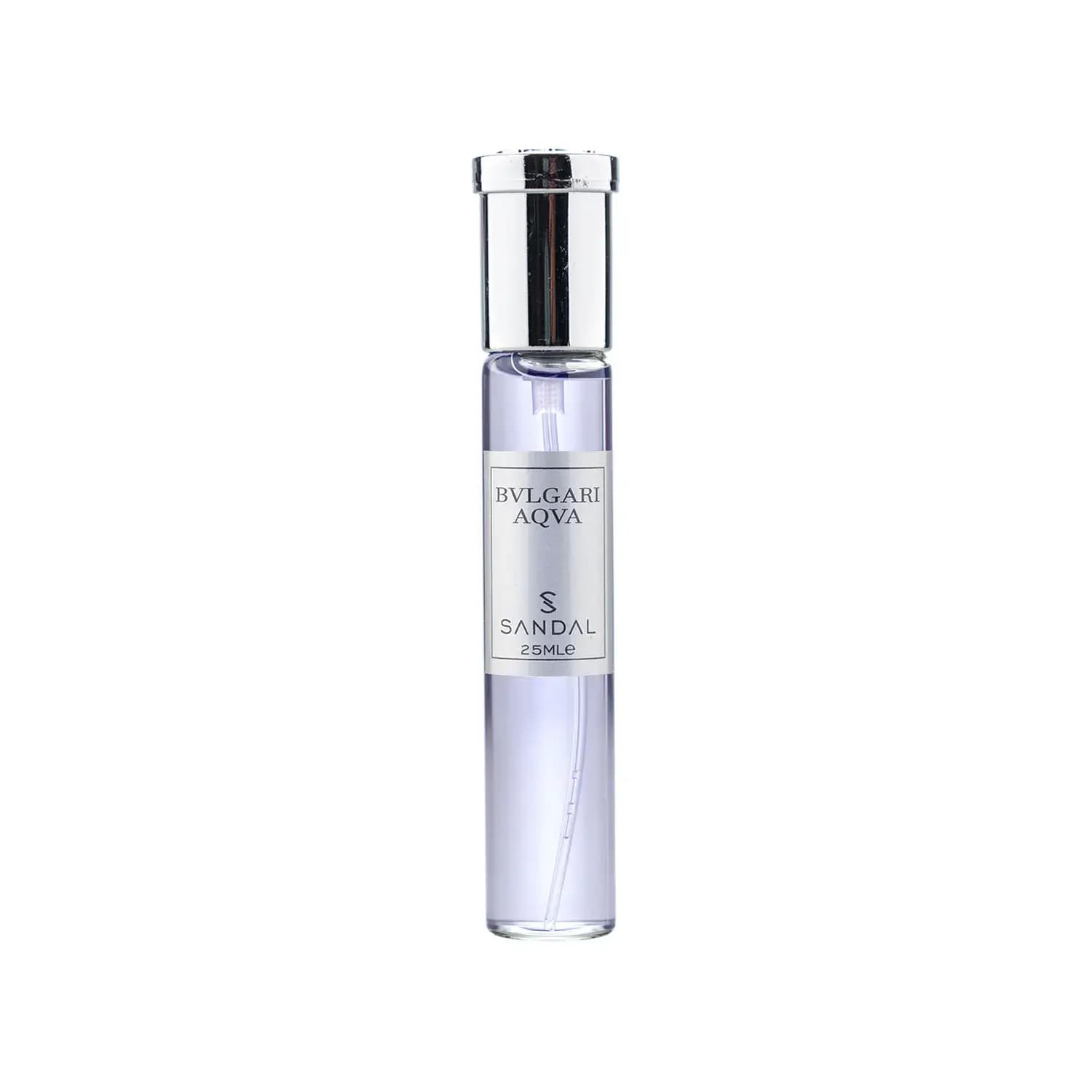 عطر جیبی مردانه صندل مدل Bvlgari Aqva حجم 25 میلی لیتر