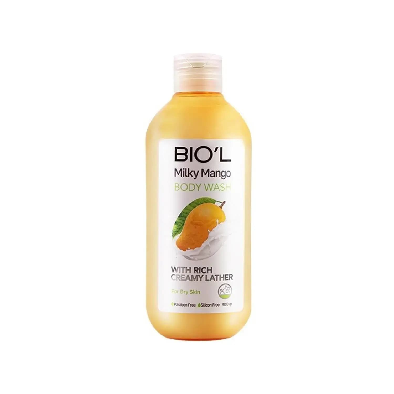 شامپو بدن کرمی بیول مدل Milky Mango حجم 400 میلی لیتر