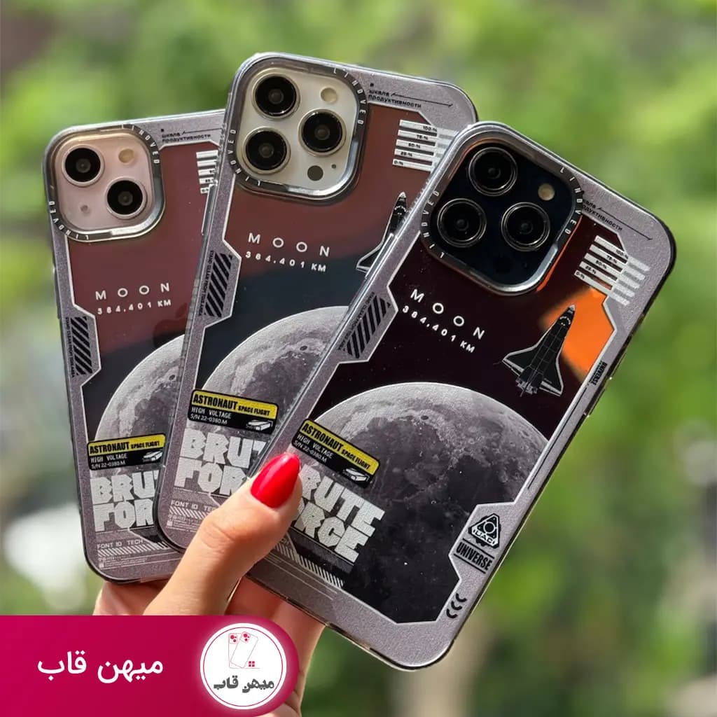 قاب گوشی آیفون سفر به ماه - کد (۲۶۴۲۸)