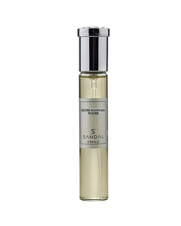 عطر جیبی مردانه صندل Sandal مدل Silver Mountain Water حجم 25ml