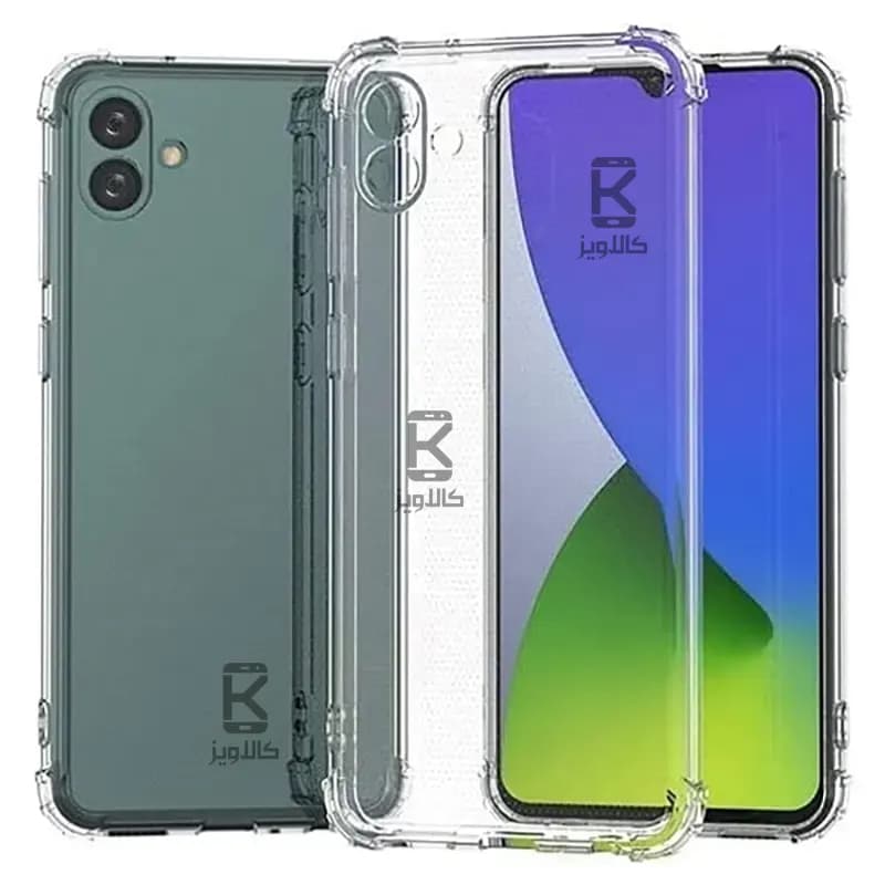 قاب ژله ای شفاف کپسول دار و محافظ لنزدار Samsung Galaxy A05