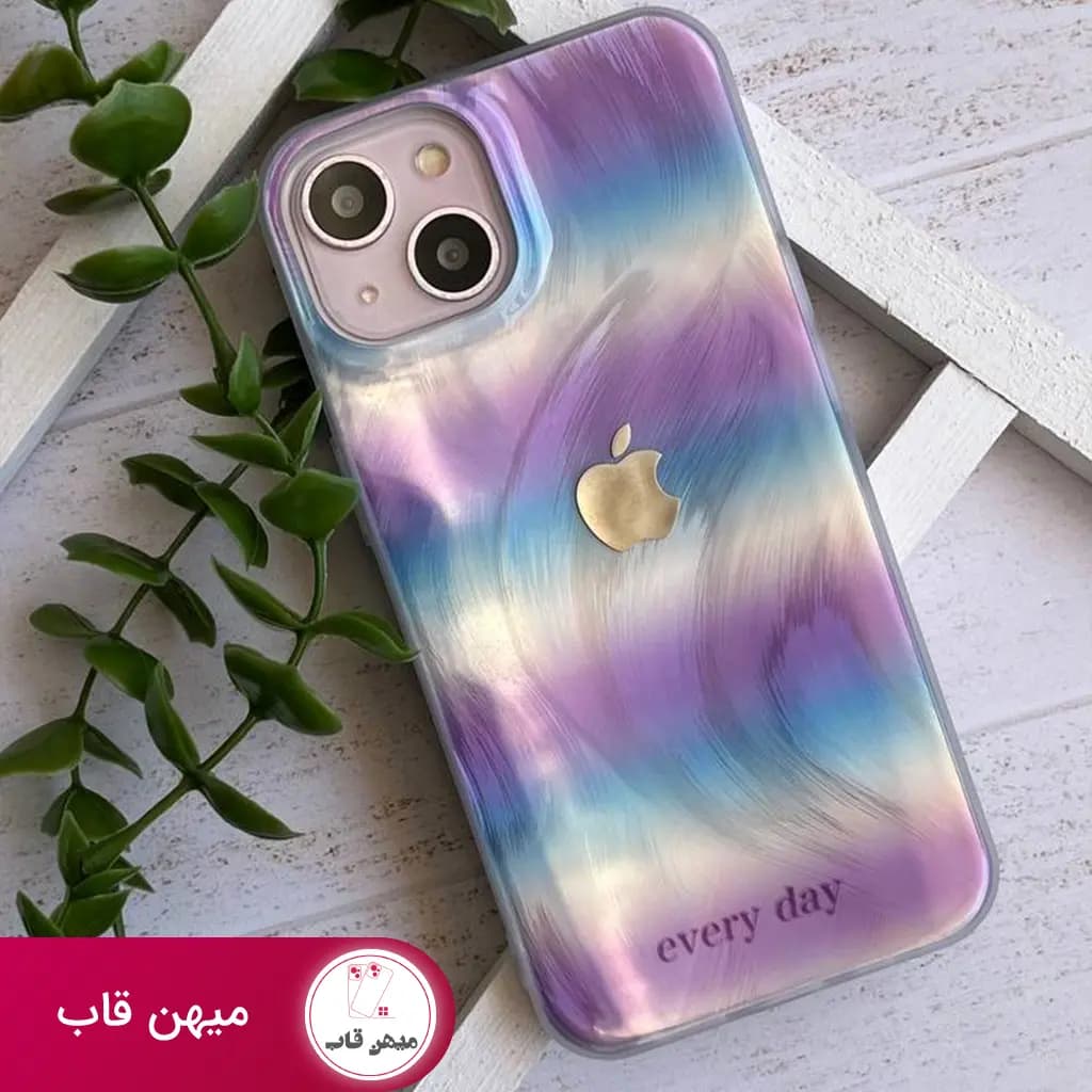 قاب گوشی آیفون براش رنگی every day - کد (۳۱۳۱۳)