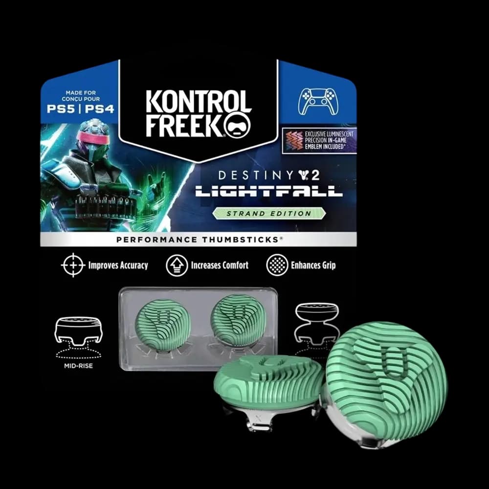 روکش آنالوگ KontrolFreek مخصوص PS5 و PS4 – طرح Destiny 2 Lightfall نسخه Strand