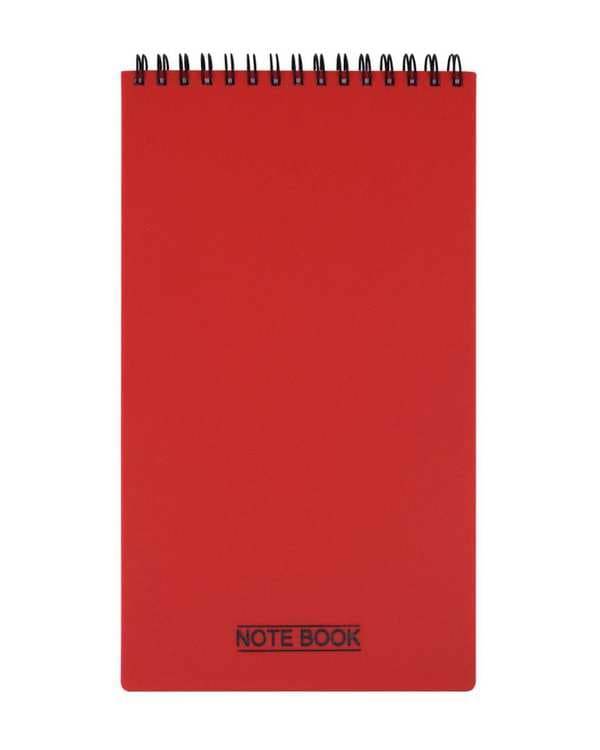 دفتر یادداشت مهندسی سیمی قرمز 80 برگ پاپکو Papco کد NB-614