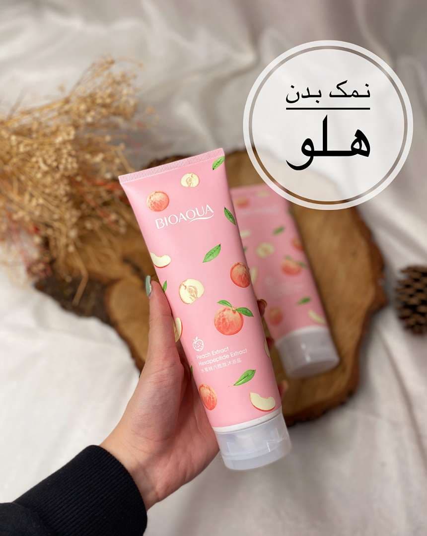 نمک بدن هلو