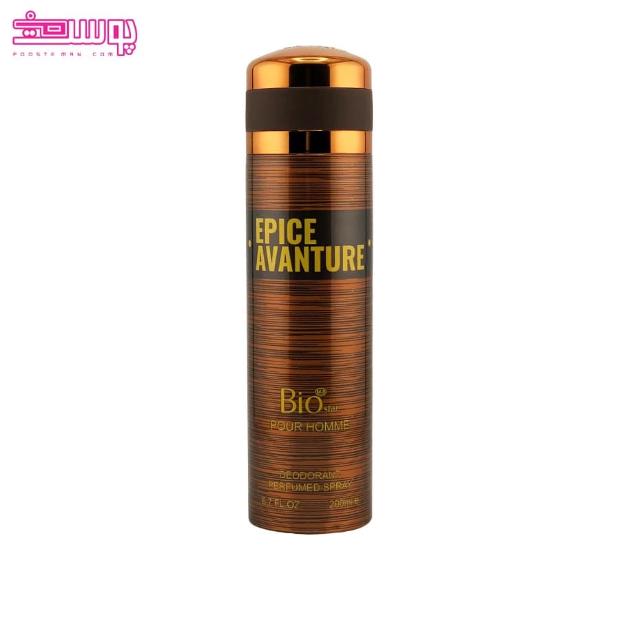 اسپری بدن مردانه بیو استار مدل Epic Adventure حجم 200ml