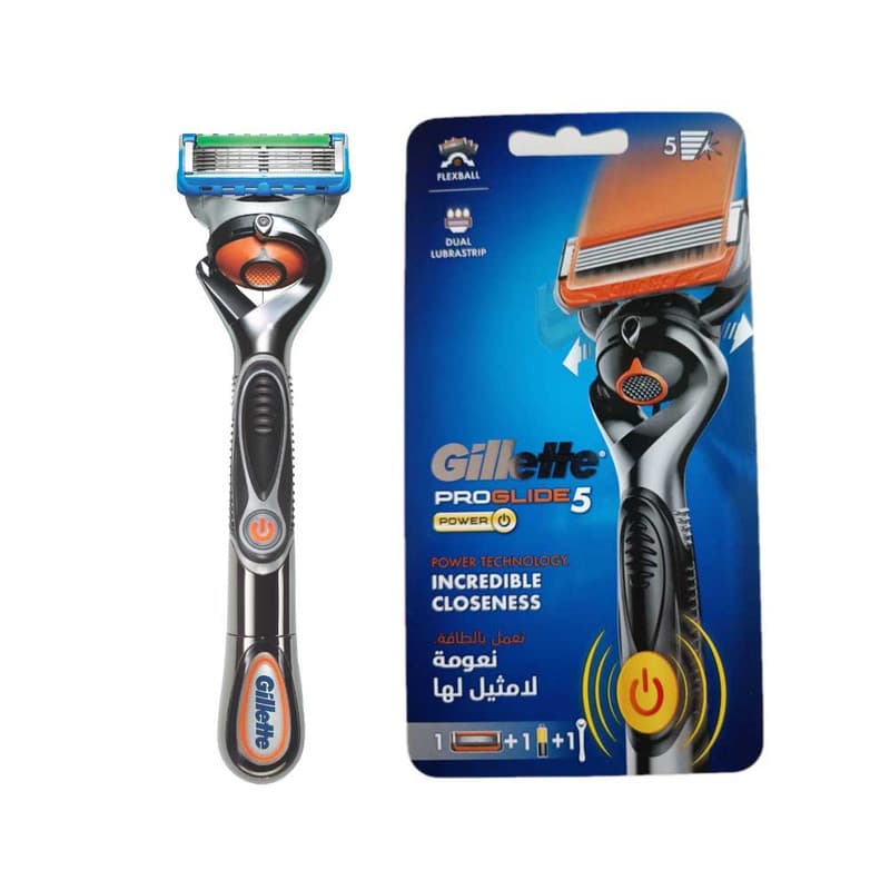 خودتراش ژیلت مدل فیوژن پرگلاید پاور 2 یدک