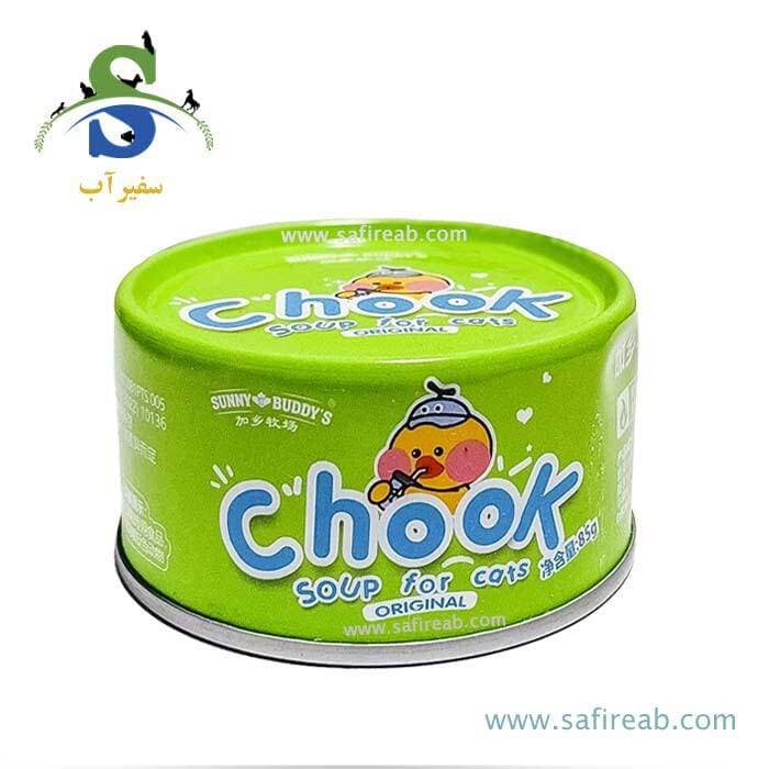 کنسرو سوپی گربه با طعم اصلی (مرغ) چوک