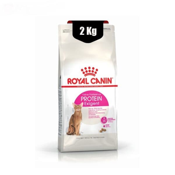 غذای خشک گربه پروتئین اگزیجنت رویال کنین (Royal Canin Cat Protein Exigent) وزن 2 کیلوگرم