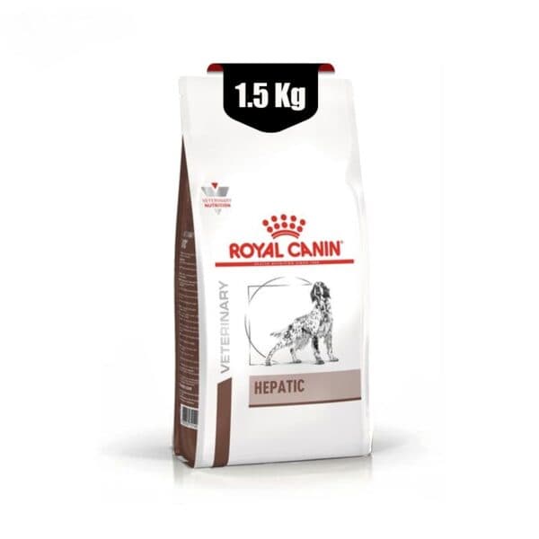 غذای خشک سگ هپاتیک رویال کنین (Royal Canin Veterinary Diet Dog Hepatic) وزن 1.5 کیلوگرم