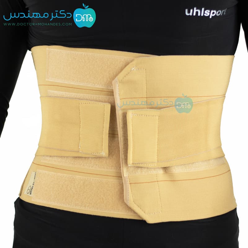 شکم بند با کش دوبل سماطب کد 4024