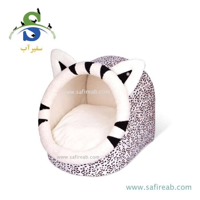 جای خواب سگ و گربه مدل پلنگ برفی (سایز L) جیمبو