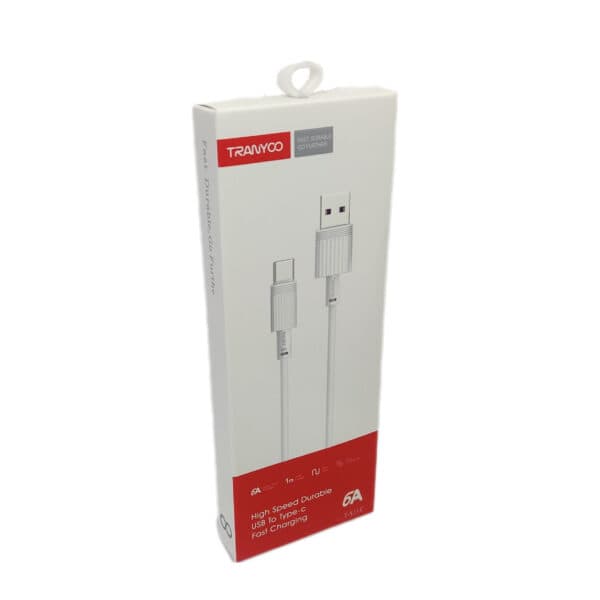 کابل تبدیل USB به Type-C ترانیو مدل S13-C طول ۱ متر