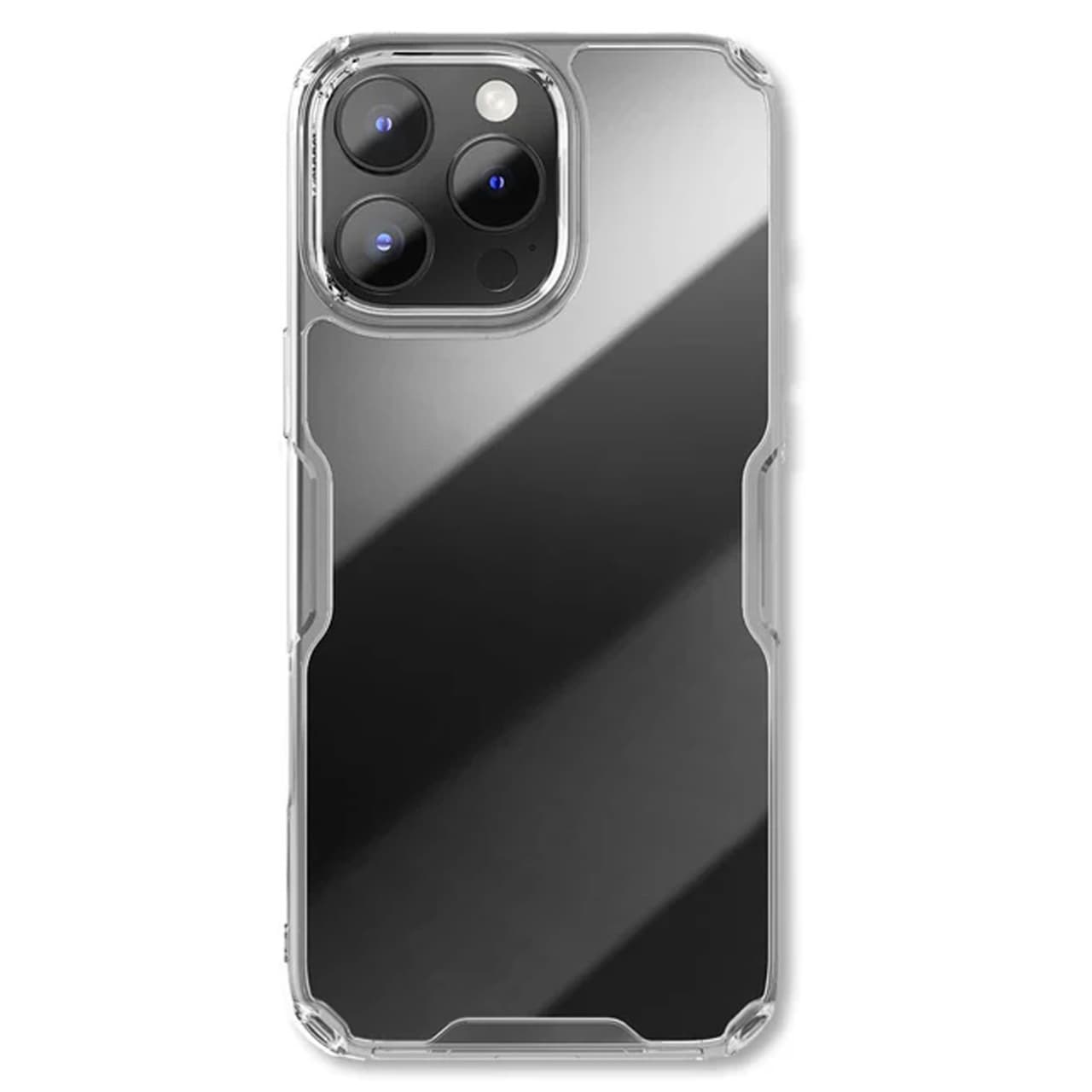 قاب محافظ شفاف آیفون 16 پرو نیلکین Nature TPU Pro