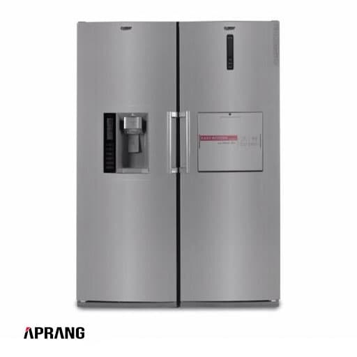 یخچال و فریزر دوقلو کلمنت مدل DR2165-DF2165-4001 W-ST