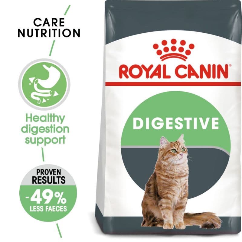 غذای خشک گربه رویال کنین اصل مدل دایجستیو Digestive Care وزن 2 کیلوگرم
