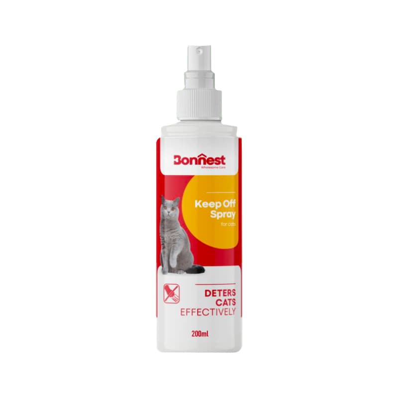 اسپری بازدارنده گربه بونست با رایحه لیمو شیرین Keep Off Spray For Cats حجم 200 میلی لیتر