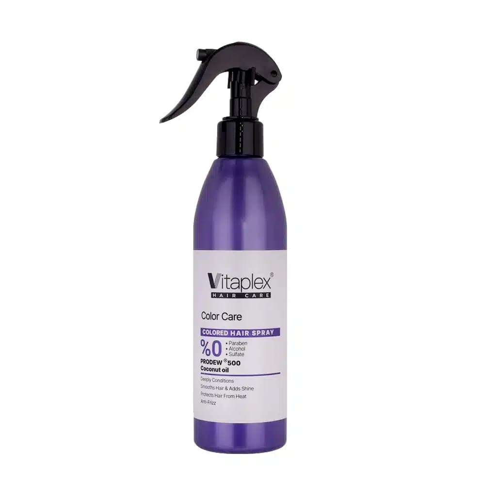 اسپری نرم کننده موهای رنگ شده ویتاپلکس مدل Color Care حجم 300ml