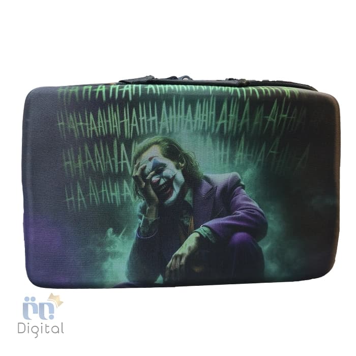 کیف حمل ۴ کاره مناسب برای کنسول PS5 Slim طرح Joker