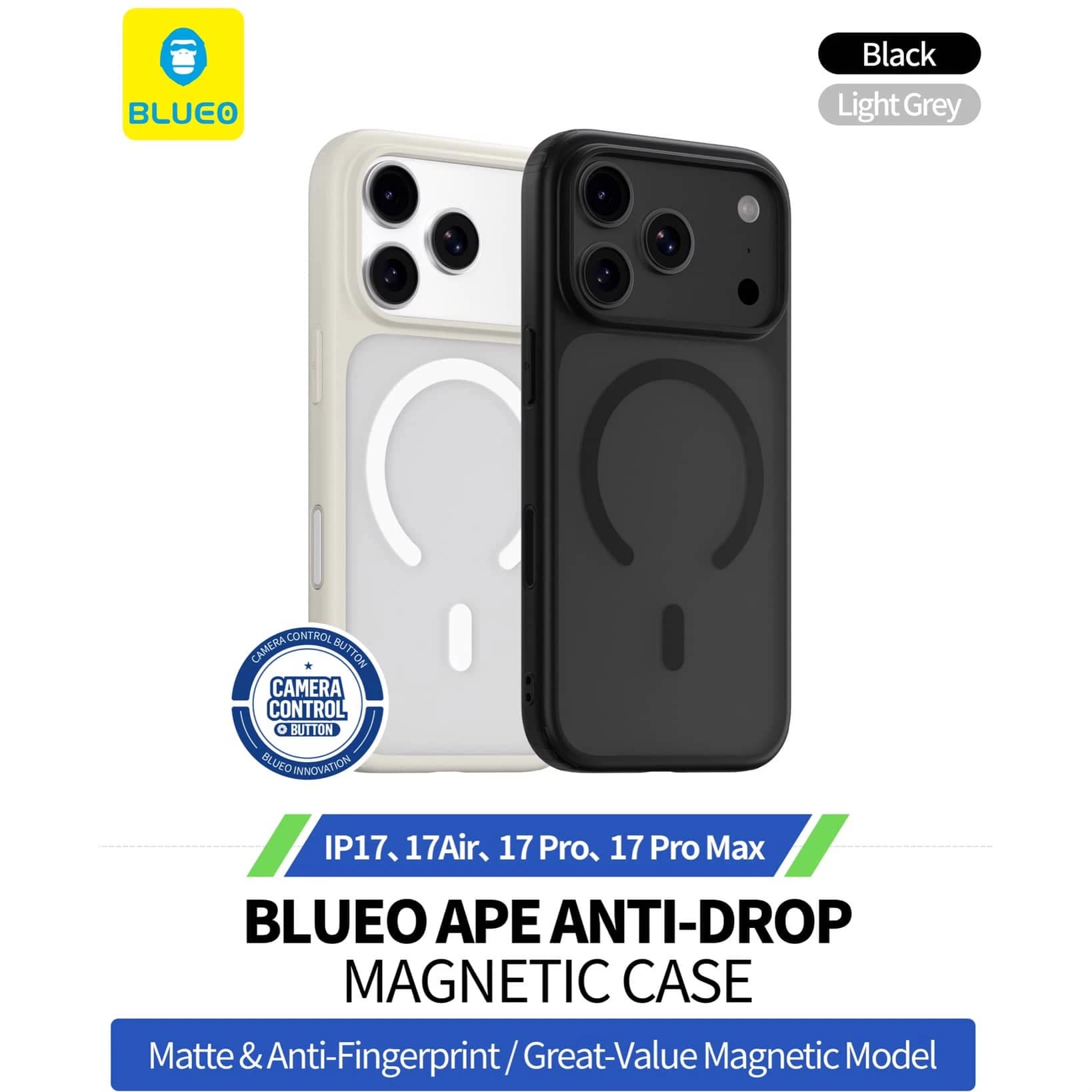 قاب بلو Blueo APE LEGEND ANTI-DROP PHONE CASE WITH MAGNETIC Iphone - کد (۸۹۰۶۱)
