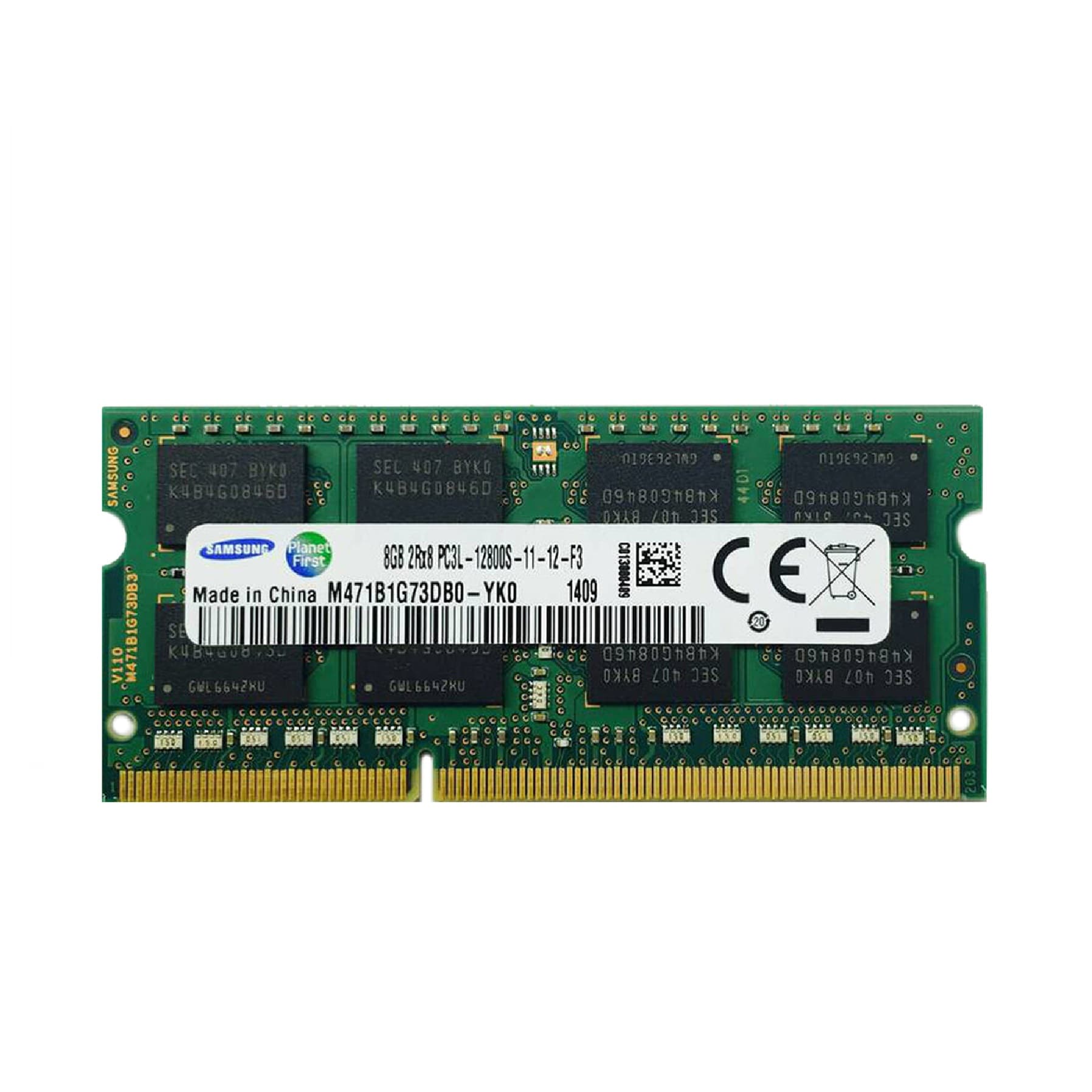 رم لپ تاپ سامسونگ SO-DIMM 8GB 1600MHz PC3L