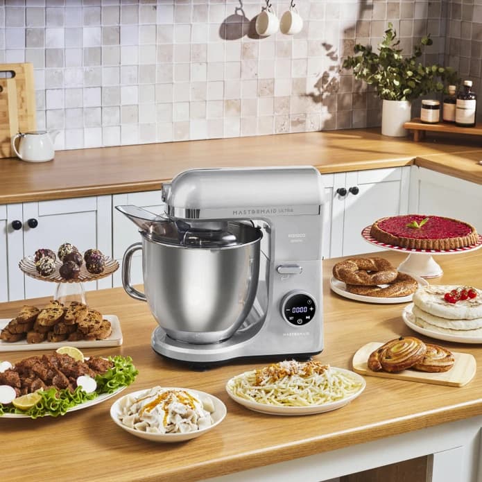 همزن کاسه دار کاراجا Mastermaid Chef Ultra نقره ای ۲۰۰۰ وات