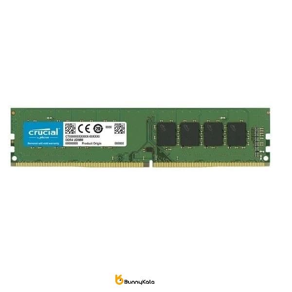 رم دسکتاپ DDR4 تک کاناله 3200 مگاهرتز CL22 کروشیال مدل CT16 ظرفیت 16 گیگابایت