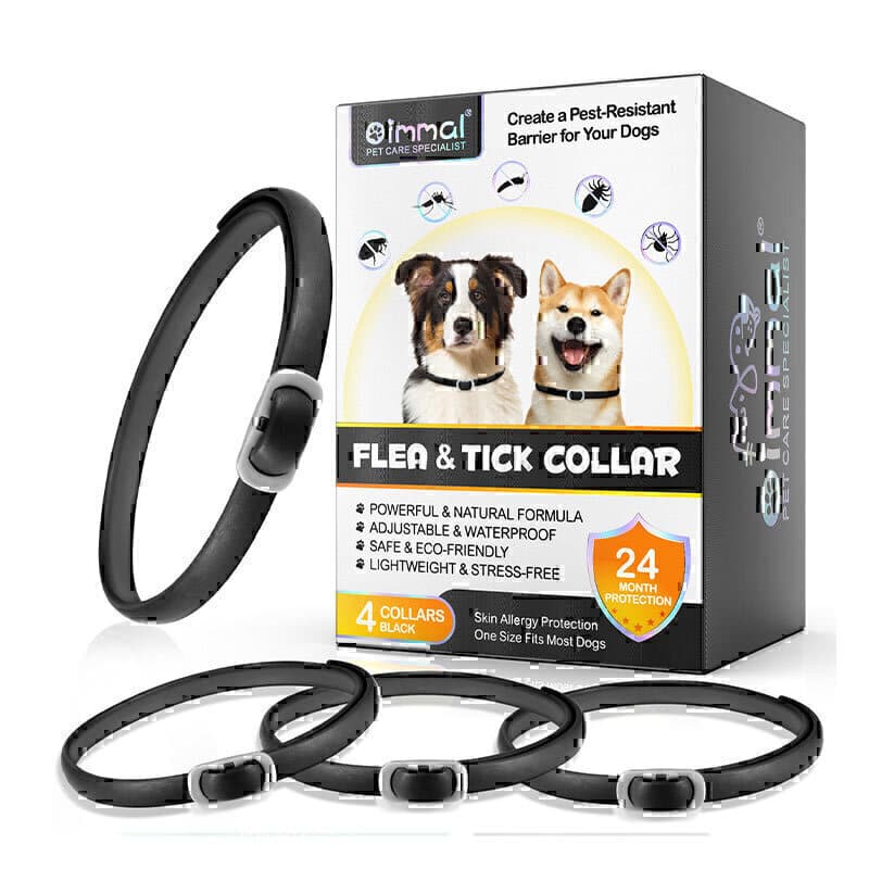 قلاده ضدکک و کنه سگ اویمال مشکی Oimmal Black Flea & Tick Collar For Dogs