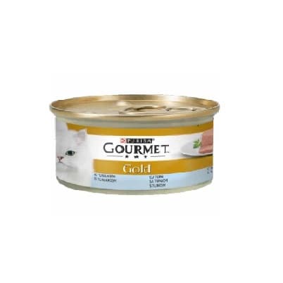 کنسرو گربه گورمت Gourmet گلد با طعم ماهی وزن 85 گرم