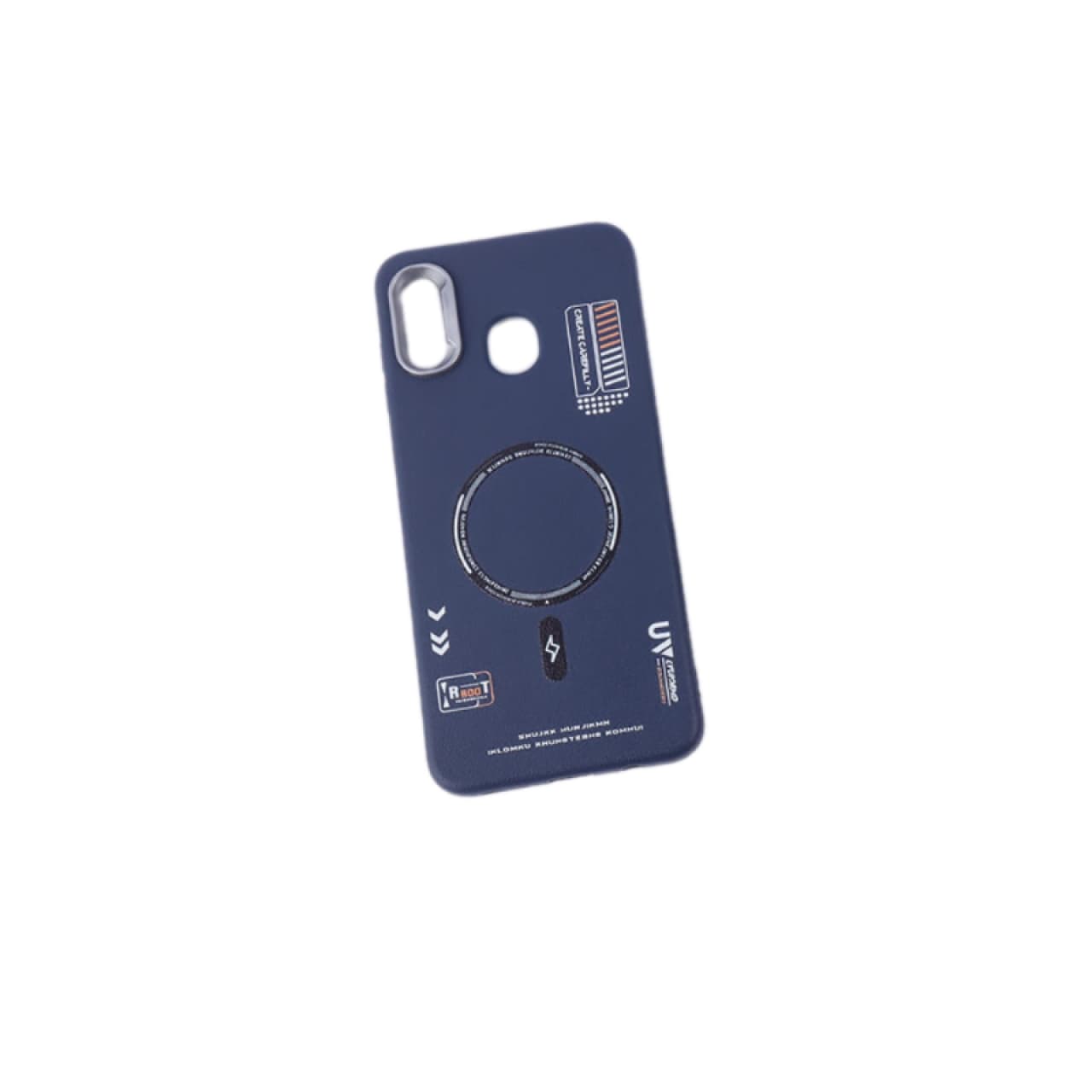 کاور چرمی ژله ای Leather طرح مگ سیف مناسب برای گوشی سامسونگ Galaxy A20 / A30