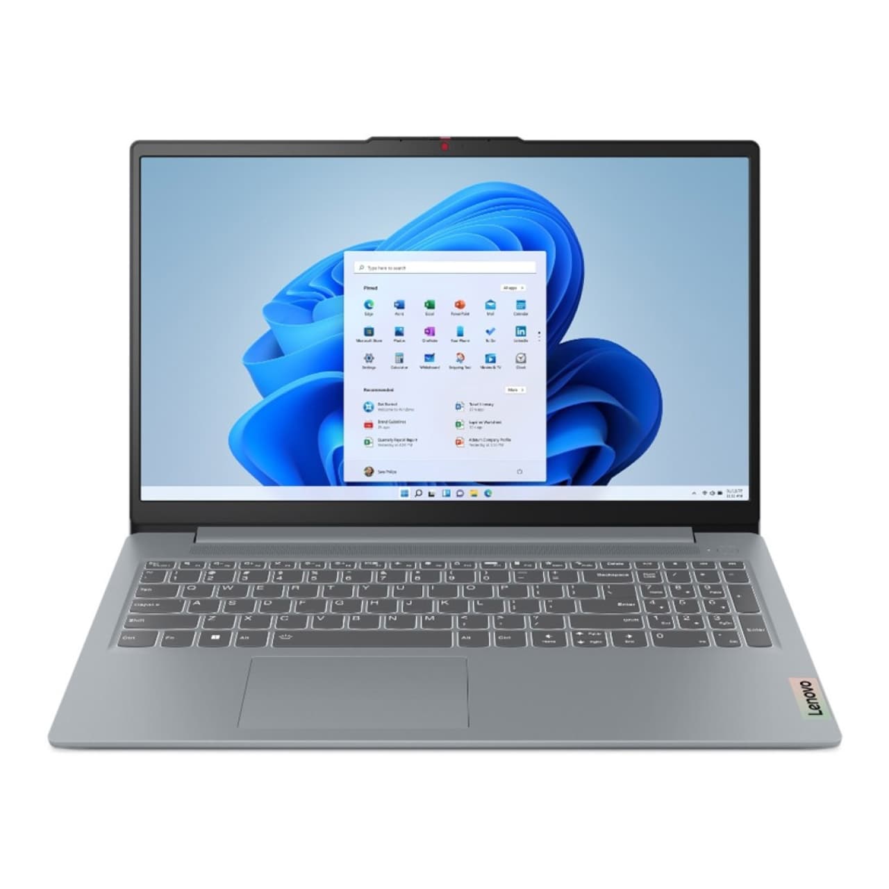 لپ تاپ 15.6 اینچ لنوو مدل IdeaPad Slim 3-15IRU8-i3-1315U/8GB/512GB SSD/UHD - کاستوم شده