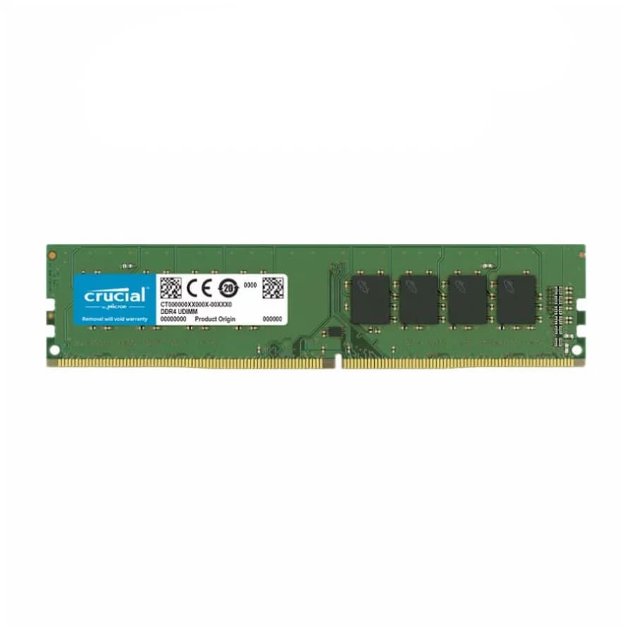 رم دسکتاپ DDR4 تک کاناله 3200 مگاهرتز CL22 کروشیال مدل UDIMM ظرفیت 8 گیگابایت