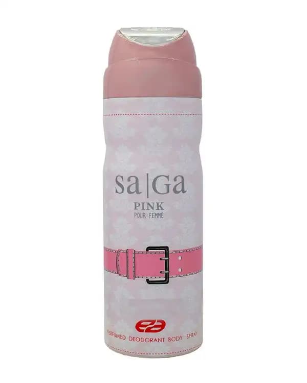 اسپری بدن زنانه عماد آرا Emadara مدل ساگا Saga حجم 200ml