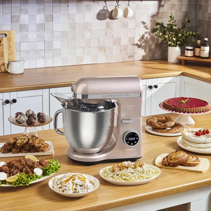 همزن کاسه دار کاراجا Mastermaid Chef Ultra صورتی ۲۰۰۰ وات