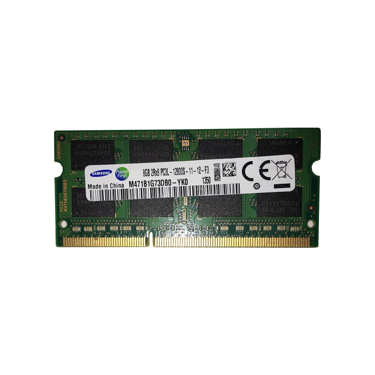 رم لپ تاپ سامسونگ SO-DIMM 8GB 1600MHz PC3L