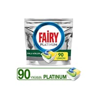 قرص ماشین ظرفشویی فیری Platinum رایحه لیمو 90 عدد