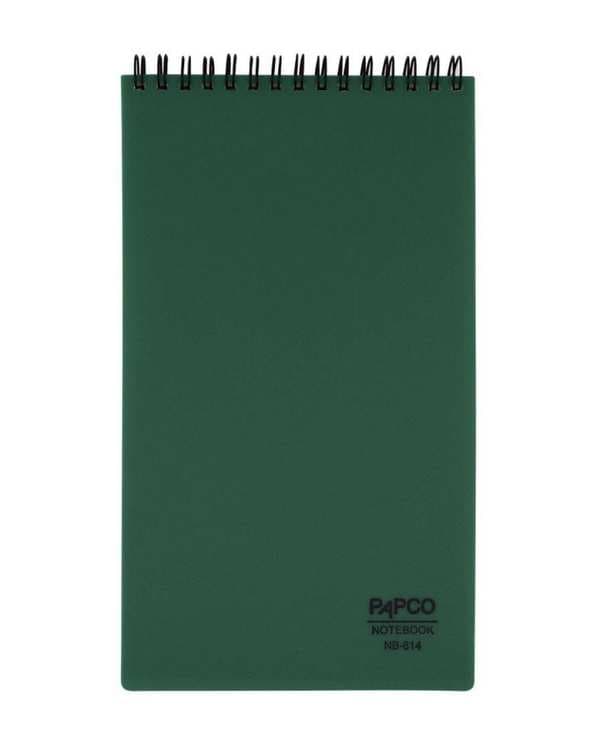 دفتر یادداشت مهندسی سیمی سبز یشمی 80 برگ پاپکو Papco کد NB-614