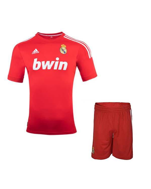 ست تی شرت و شلوارک ورزشی مردانه مدل رئال مادرید کد Away 2011