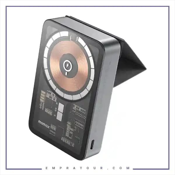پاوربانک وایرلس مگنتی 10000 مومکس Momax Q.MAG Power 11 Magnetic Wireless Power Bank IP111