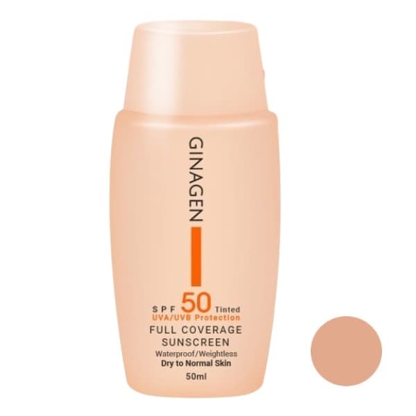 کرم ضد آفتاب ژیناژن برای پوست خشک و نرمال SPF 50