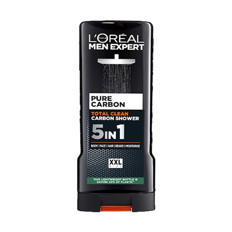 شامپو لورال سر و بدن سری Men Expert مدل Pure Carbon 400 میل